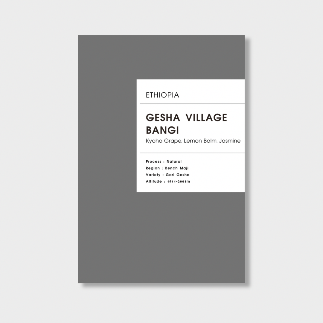 埃塞俄比亚 瑰夏村 班吉